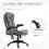 Vinsetto Vinsetto Reclining Chair w/ Heating Massage Points Headrest Grey 8
