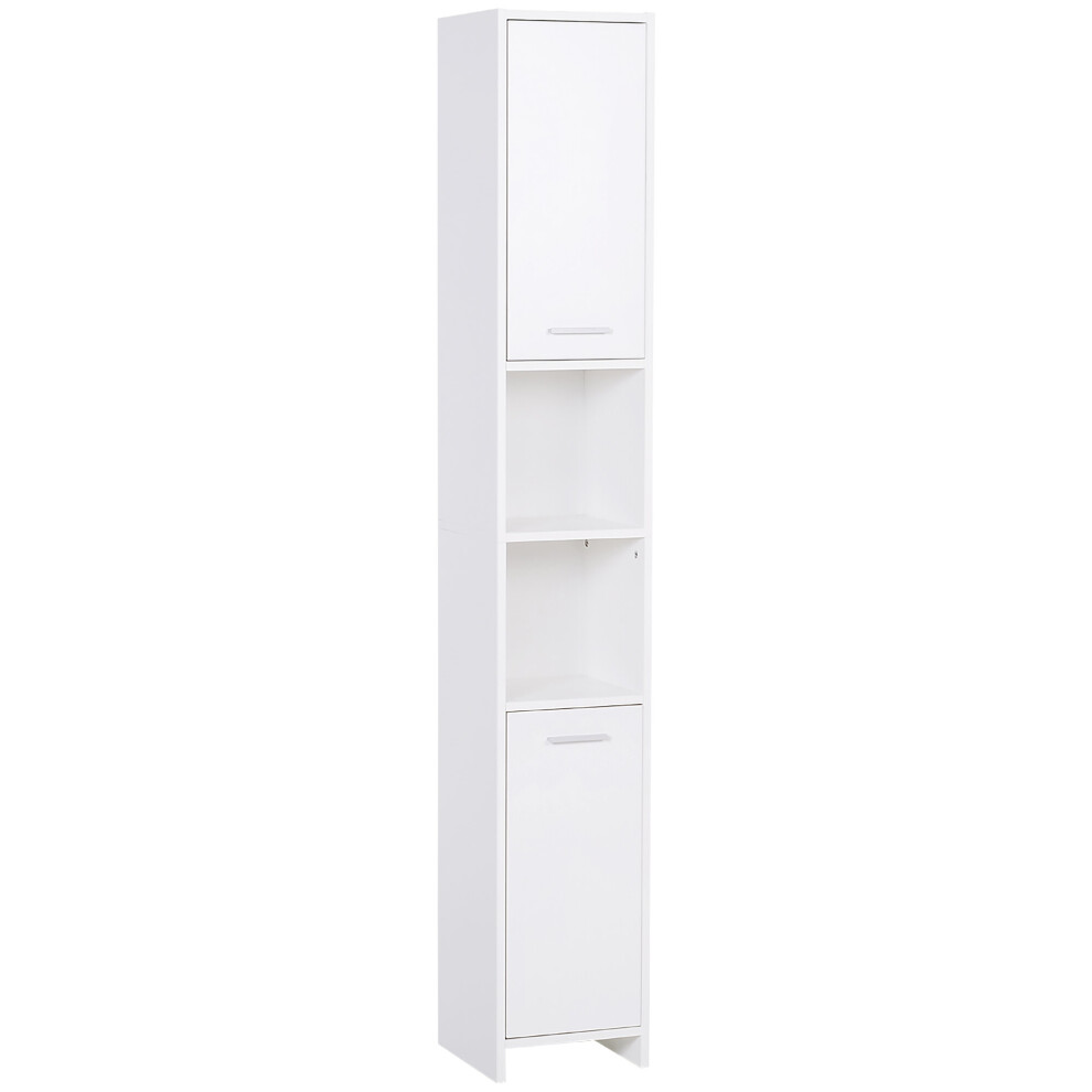 HOMCOM Storage Cabinet For Bathroom Bedroom Freestanding w/ Door