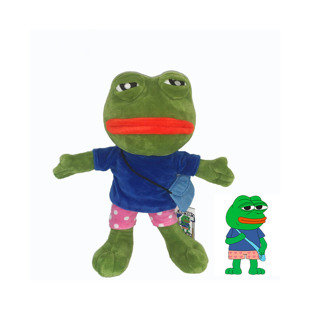 35cm Pepe The Frog Soft Dolls Sad Frog Plush Toy Stuffed Kids Toy Gift