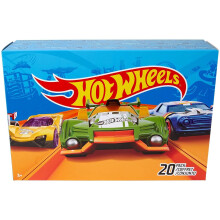 Hot Wheels 20-Car Pack of 1:64 Scale Vehicles, Gift for Collectors & Kids Ages 3 Years Old & Up, DXY59 - UK Stock
