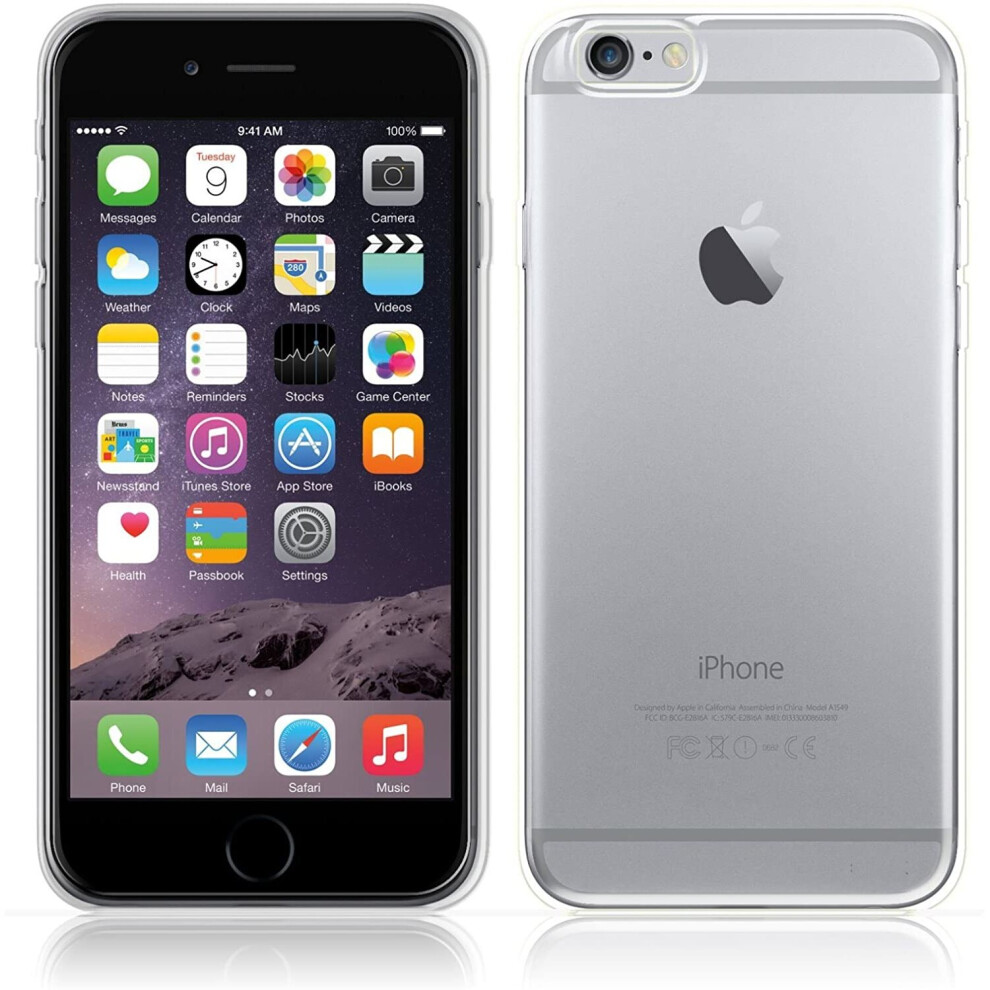 SDTEK Case for iPhone 6 / 6s Clear Gel Transparent Soft Premium Case Cover [Silicone TPU]
