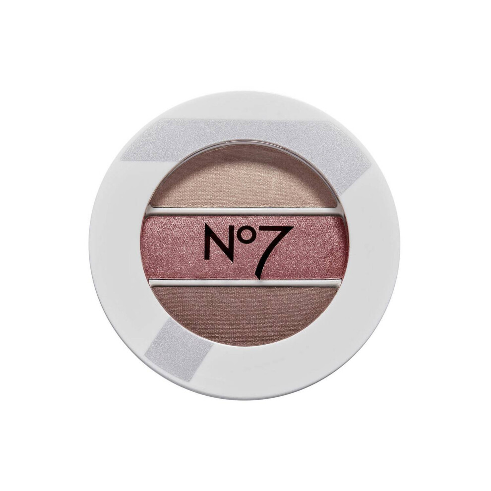 No7 Trio Eyeshadow Palette 1x2.6g SUNSET Make-Up Cosmetics Boots Eye Powder