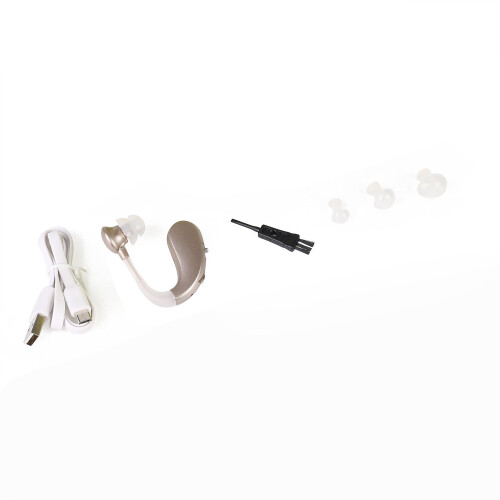 Rechargeable Digital Hearing Aid Adjustable Voice Amplifier Behind Ear 1