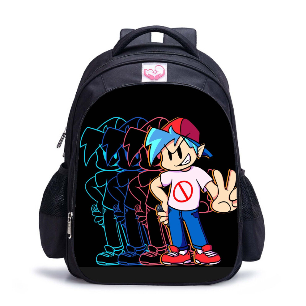 (04, Large-32*17*42CM) Friday Night Funkin' School Bag Travel Backpack Boys/Girls Gift-image-OPC-P95BFFW-NEW