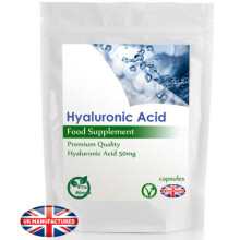 90 x Hyaluronic Acid Capsules (V) Skin, Hair, Anti-ageing properties