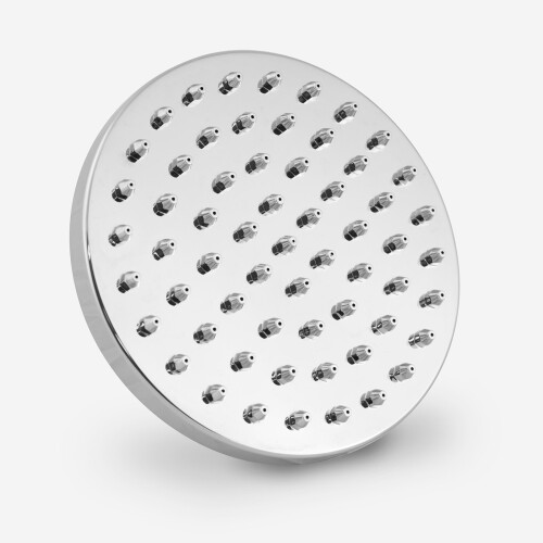 NES Home Chrome Round Overhead Swivel Rain Shower Head 150mm