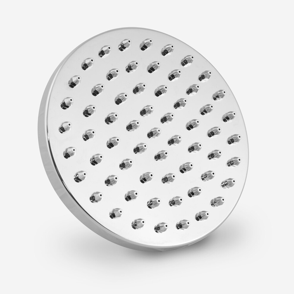 Chrome Round Overhead Swivel Rain Shower Head 150mm-image-OPC-P95BTV6-NEW