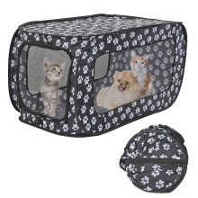 Portable Folding Pet Tent Houses Foldable Pet Fence Cat Dog Travel Cage Rectangular Dog Cage Pl