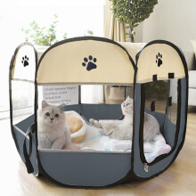 Portable Folding Pet Tent Dog House High Quality Durable Dog Fence For Cats Large Outdoor Dog C