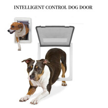 Pet Cat Dog Automatically Close Dogs Cats Door Interior Exterior Doors Pet Supplies ABS Plastic