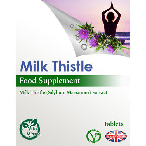 120 x Milk Thistle 2000mg Extract Tablets | Liver Detox, Gall Bladder 2