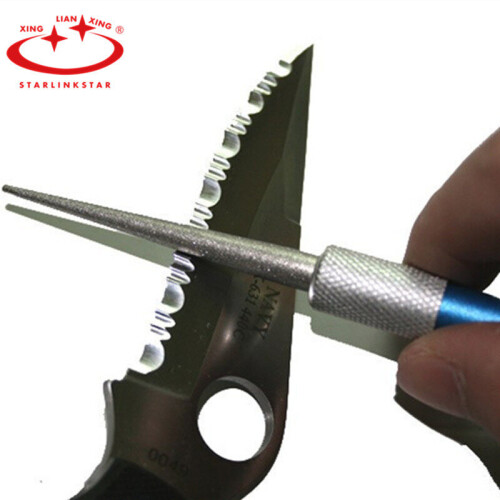 1 Piece of Kitchen Whetstone Diamond Embroidery Diamond Multi-function Pen Sharpener Sharpener