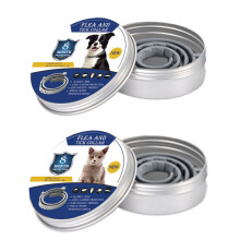 Removes Flea And Tick Collar for Dogs Cats Up To 8 Month Flea Tick Collar Anti-mosquito & Insec