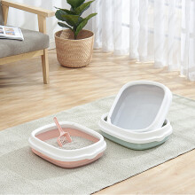 Anti-Splash Dog Toilet Excrement Training Sand Litter Box Cat Dog Tray with Scoop Pet Toilet Be