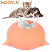 Bubble Milk Bowl Pet Nursing Bottle 200ML Puppy Nursing Station Milk Feeder Pet Accesions Sili