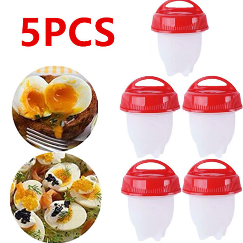 5PC/3PC/1PC/Set Egg Poachers Cooker Silicone NonStick Egg Boiler