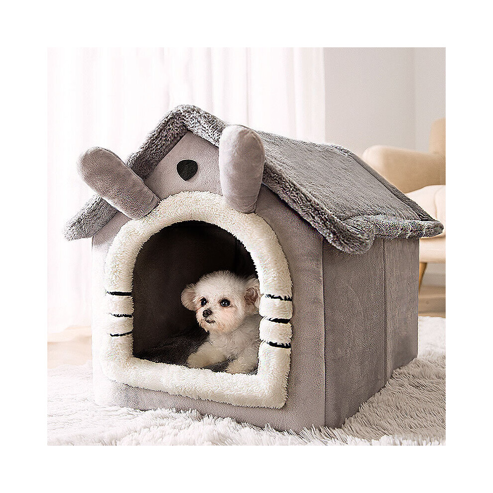 Breathable Warm Plush Pet Bed House Washable Soft Cat Cushion Kennel for Small Medium Large Dog