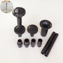Plastic Fountain Head Set For Garden Pond Plastic Fountain Nozzles