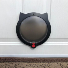 Pet Locking Cover Unique Safe Button Quiet Pet Cats Door Flap for Wall Pet Dog Door Flap Dog
