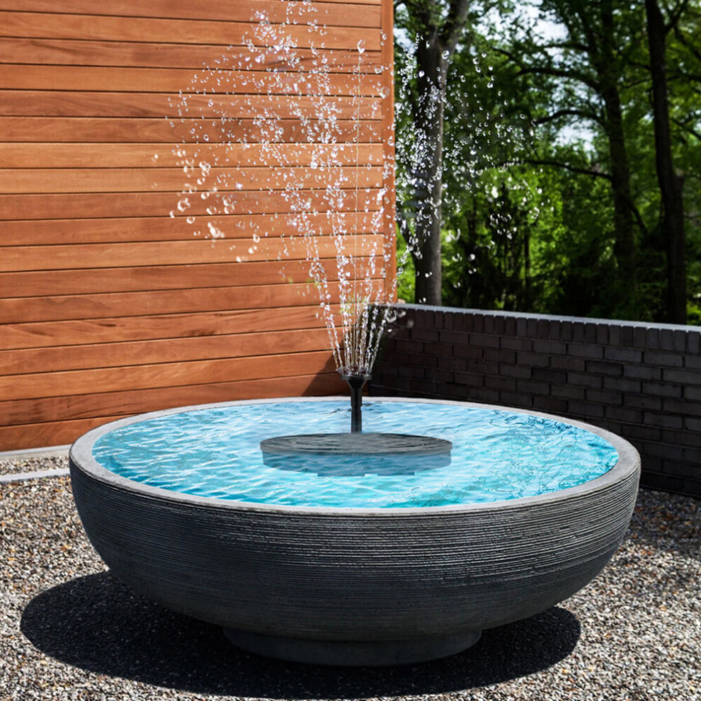 Mini Solar Water Fountain Pool Pond Waterfall Fountain Garden Decoration Outdoor Bird Bath Sola