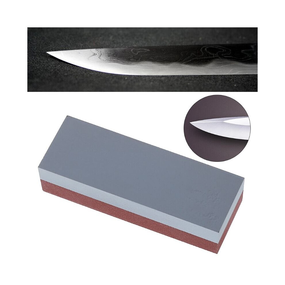400# 1500# Double Side Knife Amolar Sharpening Pedra Tool Stone Honing Grindstone Whetstone Sha 729601612657