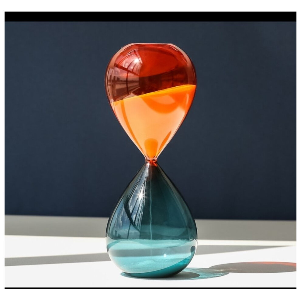 5/15/30/60 Min Two-color Hourglass Timer Home Decor Desk Living Room Decoration Kitchen Tools G