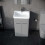 NES Home 500mm White Ceramic Mid-Edge Basin comes with Single Tap Hole and Overflow 3