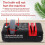 Electric Knife Sharpener Multi-function Automatic Sharpener Grinder Tool Fast Knife Grinder Whe 4