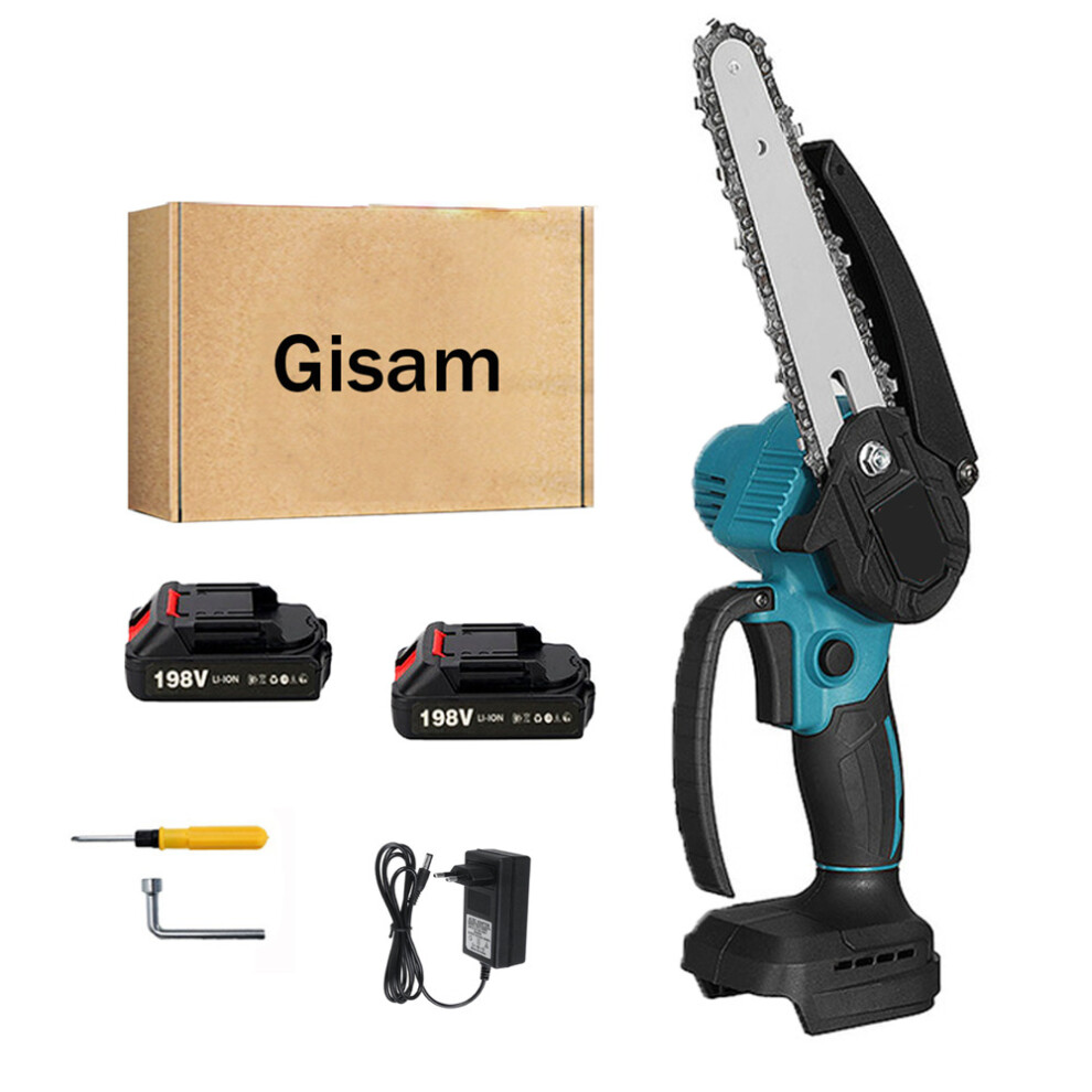 6 Inch Mini Electric ChainSaw 4 inch mini chainsaw Cordless Battery Powered Wood Cutter Woodwor