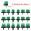 5-60M Automatic Garden Watering System with Adjustable Drip Irrigation, 4/7mm Hose Compatible, Water Timer Controller 5
