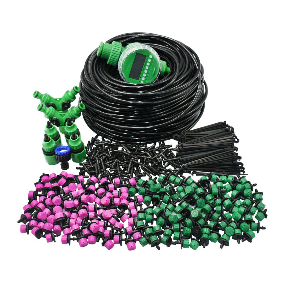 5-60M Automatic Garden Watering Adjustable Drip Irrigation System Water Timer Controller 4/7mm