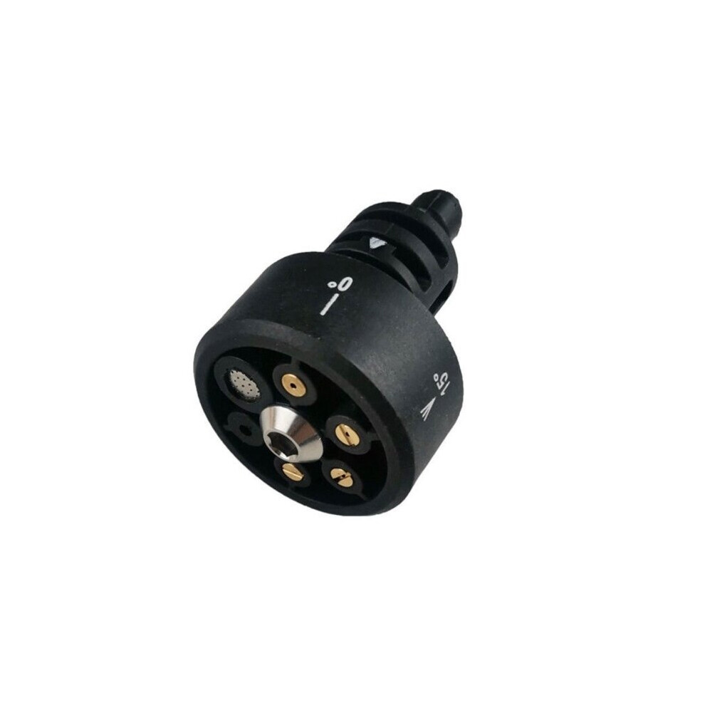 6-in-1 Quick Change over & Adjustable Nozzle 1/4'' Plug Connect Tips Practical Pressure Washer