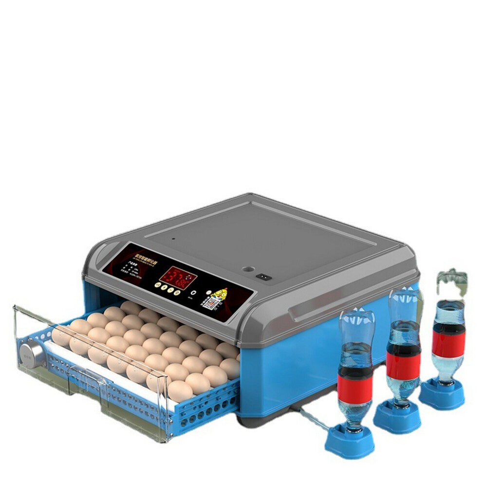 72/48 Eggs Automatic Egg Incubator Brooder Farm Incubation Tools Bird Quail Chicken Hatchery Po
