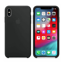 Apple Silicone Case for Apple iPhone XS Max - Black - MRWE2ZM/A