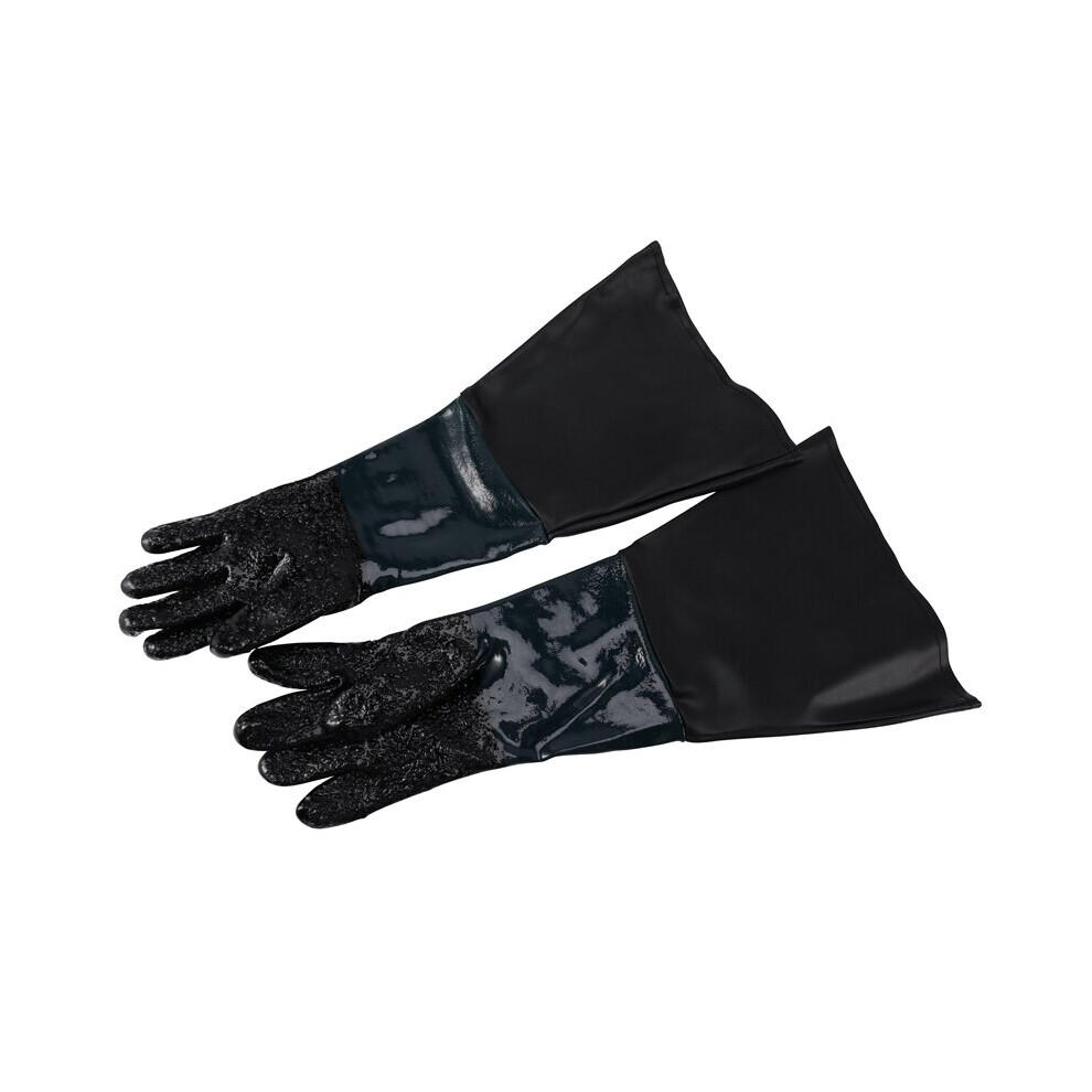 Promotion! 1 Pair Heavy Duty Gloves Soft Comfortable Sandblasting Machine Gloves For Sandblaste 729601700668