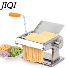 JIQI stainless steel Manual noodle maker 2/3 Blades Pasta Making Machine Spaghetti Pasta Cutter