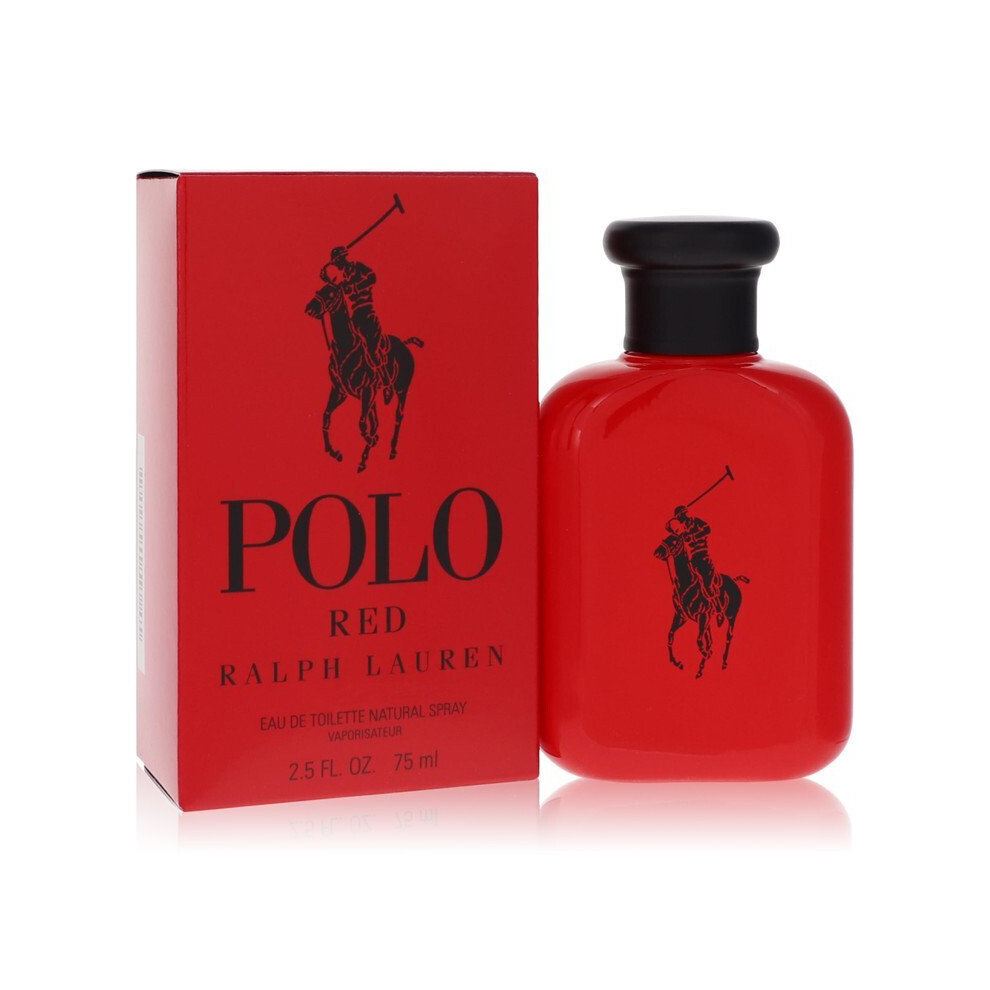 Polo Red by Ralph Lauren Eau De Toilette Spray 2.5 oz