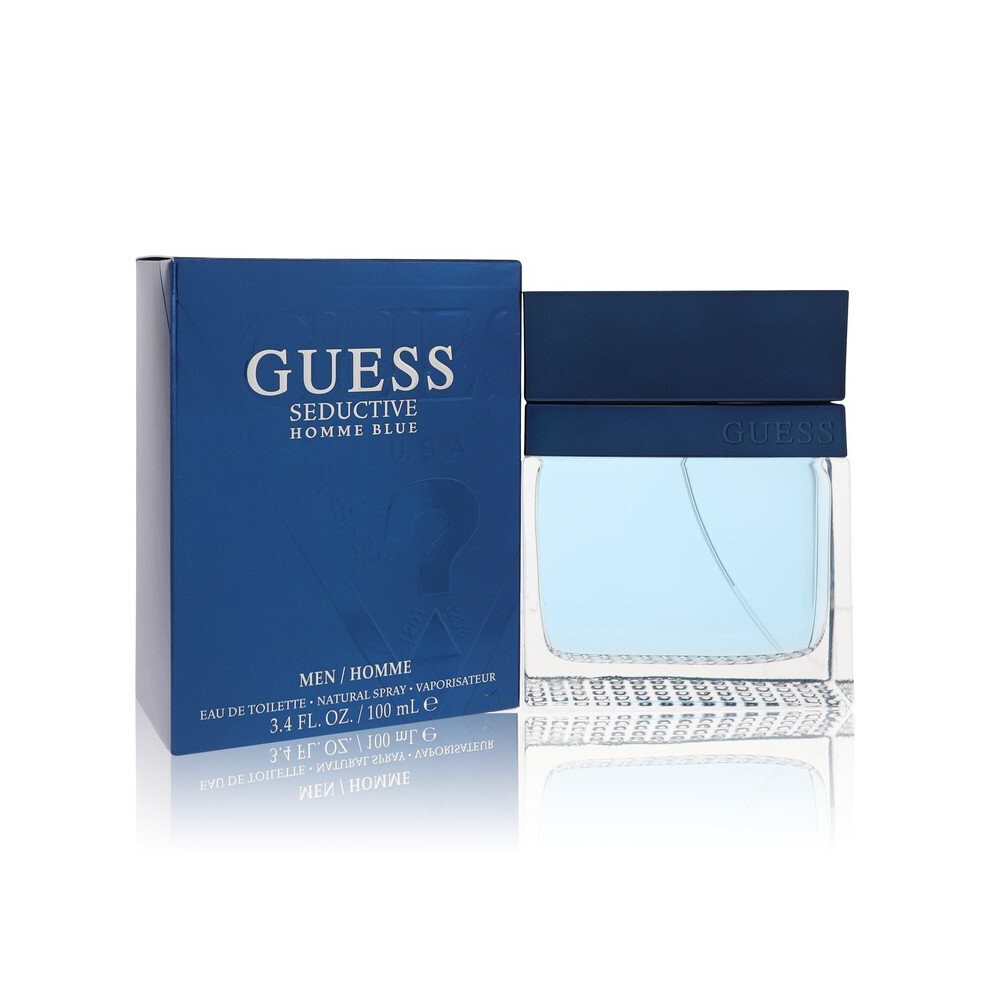 Guess Seductive Homme Blue by Guess Eau De Toilette Spray 3.4 oz