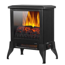 14Inch ZOKOP SF512-14A Freestanding Electric Fireplace Heater Stove Realistic Flame Effect with