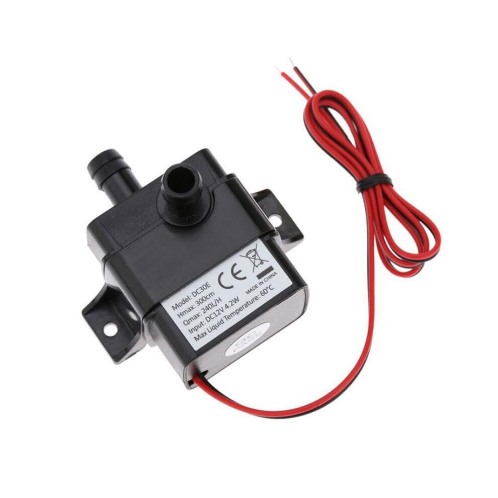 DC 12v 240L/H Garden Ultra Quiet Mini Brushless Motor Submersible Pool Submersible Water Pump S