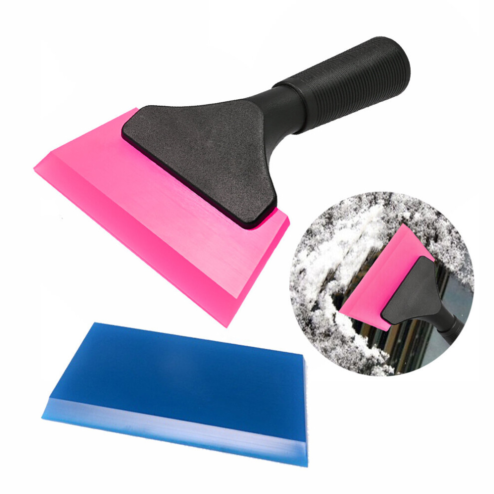 Ehdis Window Home Cleaning Ice Scraper With Spare Rubber Blade Tool Car Windshield Glass Squeeg 729601637636