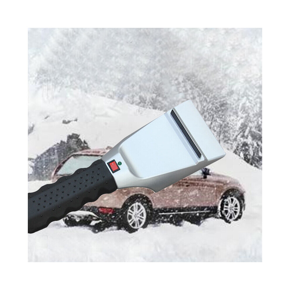 Electric Heater Ice Scraper Car Snow Removal Shovel Windshield Glass Defrost Clean Tools For 12 729601637568