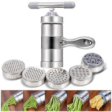 Manual Noodle Maker Press Pasta Machine Crank Cutter Manual Stainless Steel Fruit Juicer Cookwa