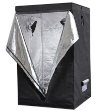 1680D Hydroponics 120x120x200cm(48"x48"x78") Grow Tent Hydro System 100% Reflective Mylar Grow