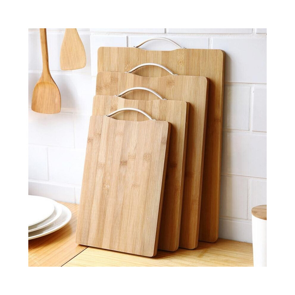 Kitchen Chopping Board Wooden Vegetable Fruits Outdoor Camping Food Cutting Board Bamboo Rectan