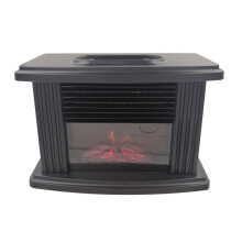 1000W Mini Electric Fireplace Stove Heater Portable Tabletop Indoor Space Heater Household Gard