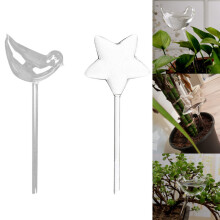 Automatic Plant Watering System PVC Transparent Bird Travel Plant Waterer Bulb Greenhouse Home