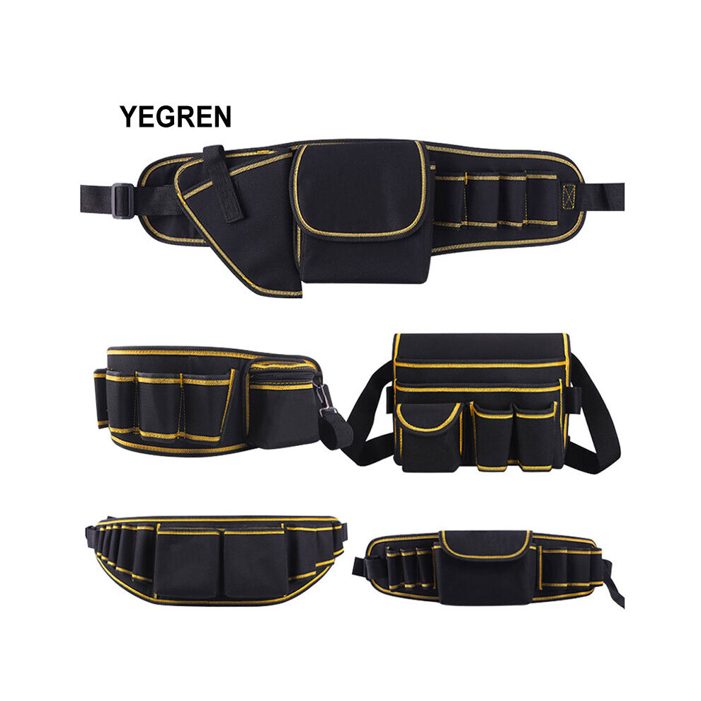Hardware Tool Repair Kit Storage Bag Oxford Cloth Tool Belt Bag For Electric Drill Wrench Clamp 729601638312