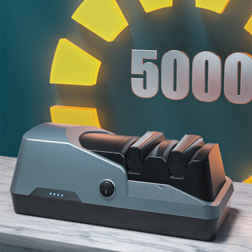 USB Rechargable Knife Sharpener Electric Professional Sharpener Stone Automatic Grinding For Kn 1