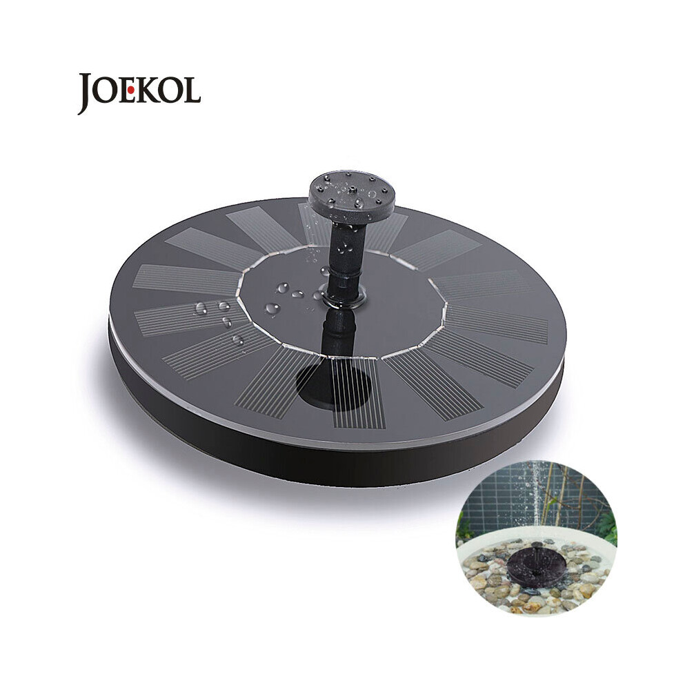 7V Solar Fountain Watering Kit Power Solar Pump Pool Pond Submersible Waterfall Floating Solar 729601618208